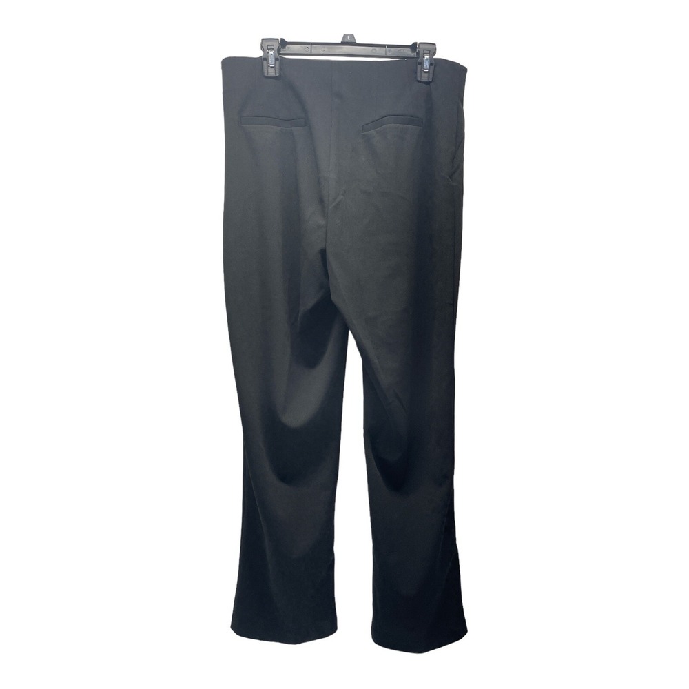 Ashley Stewart Women's Black 14/16 Slacks Dress Pants - Picture 3 of 4